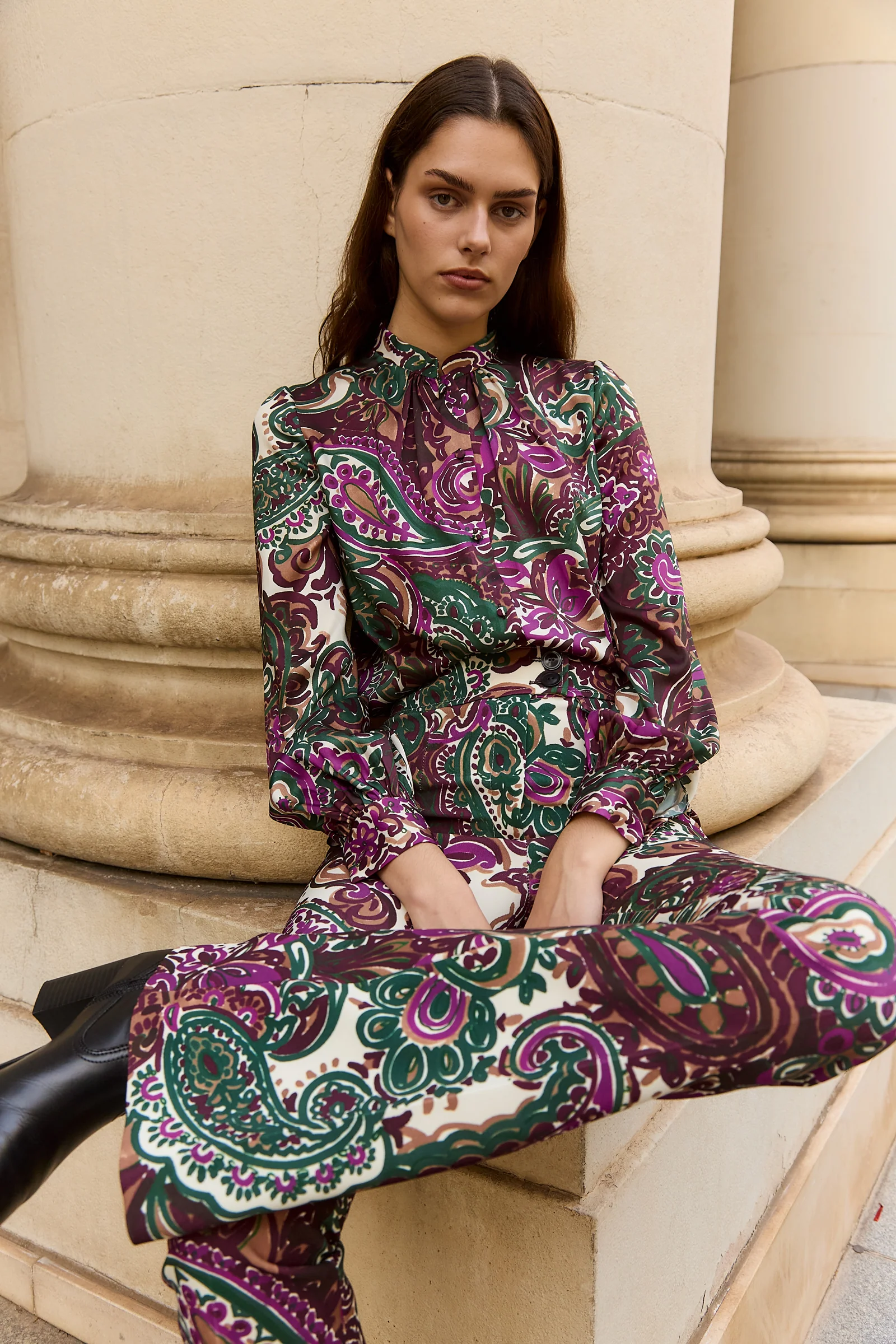 PANTALÓN PAISLEY BUGANVILLA - Image 5