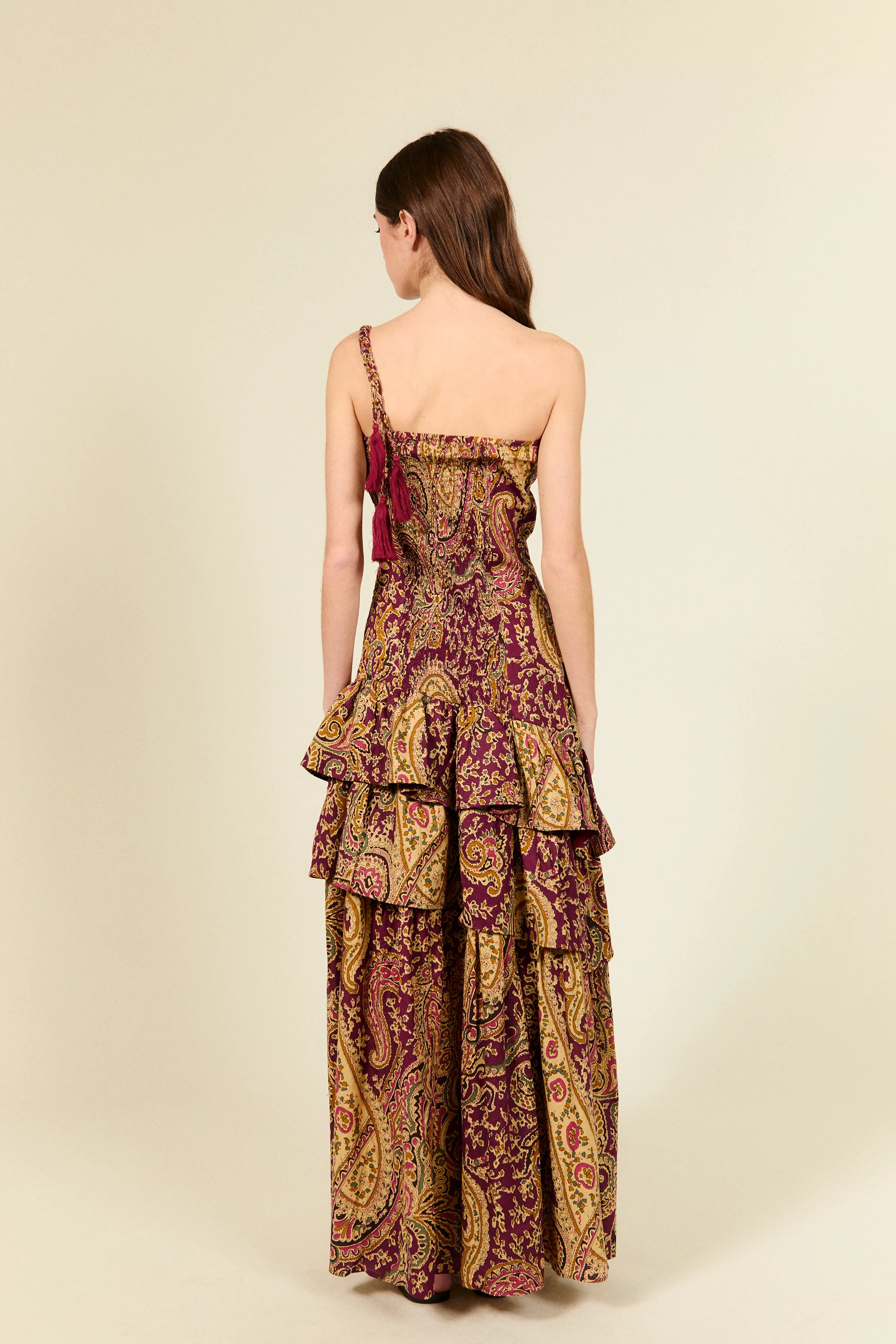 VESTIDO AILEN BURGUNDY - Image 3