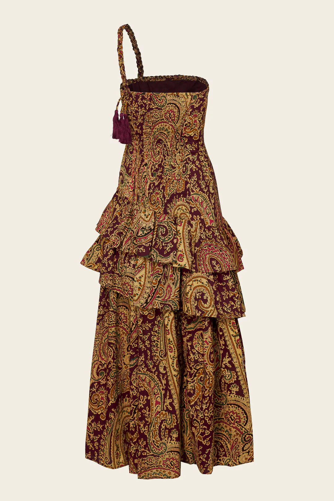 VESTIDO AILEN BURGUNDY - Image 5