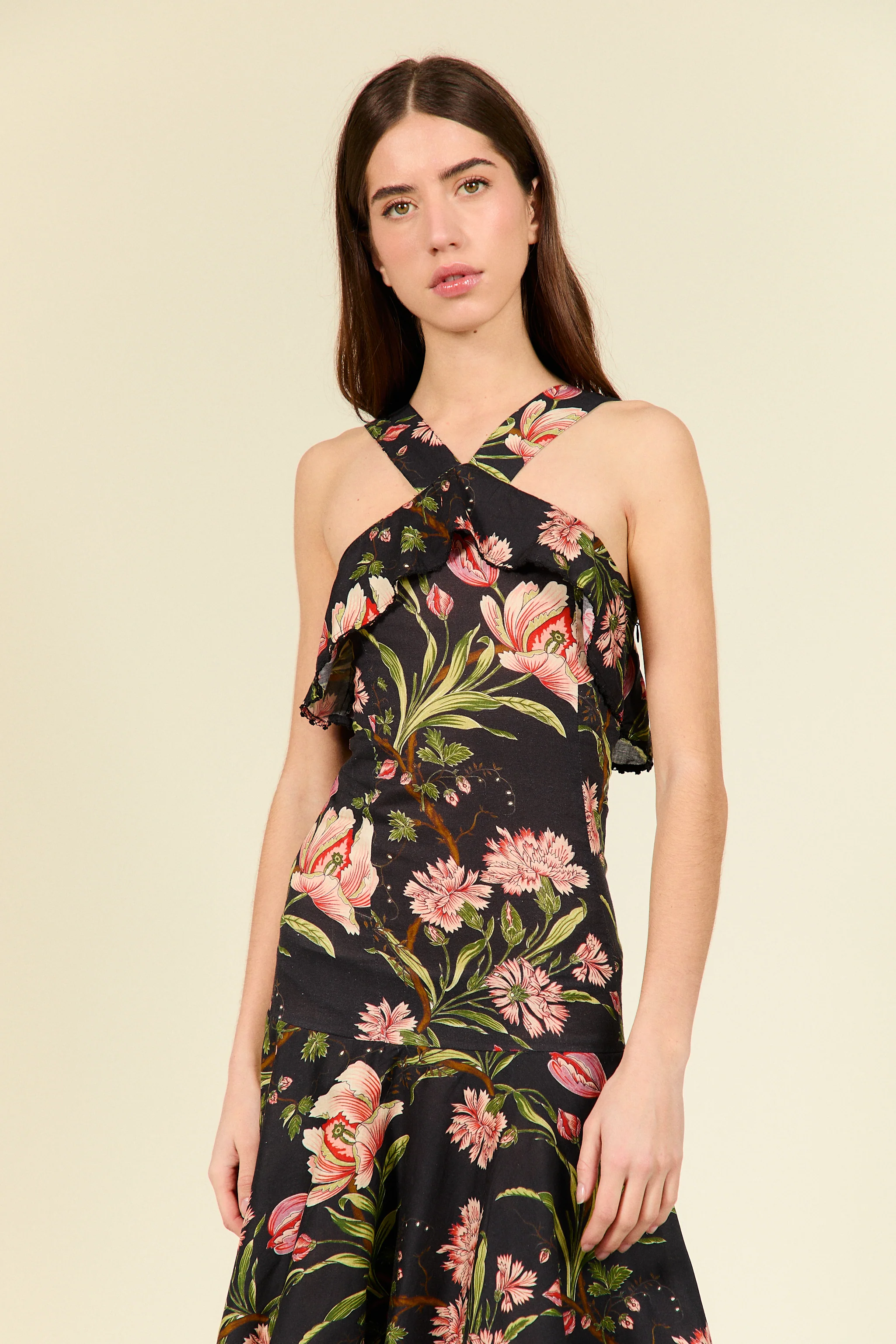 VESTIDO ALINA PLANTAS - Image 3